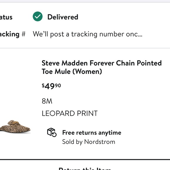 Forever Chain Pointed Toe Mule - Picture 7 of 7